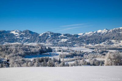 Winterlandschaft im Allgäu